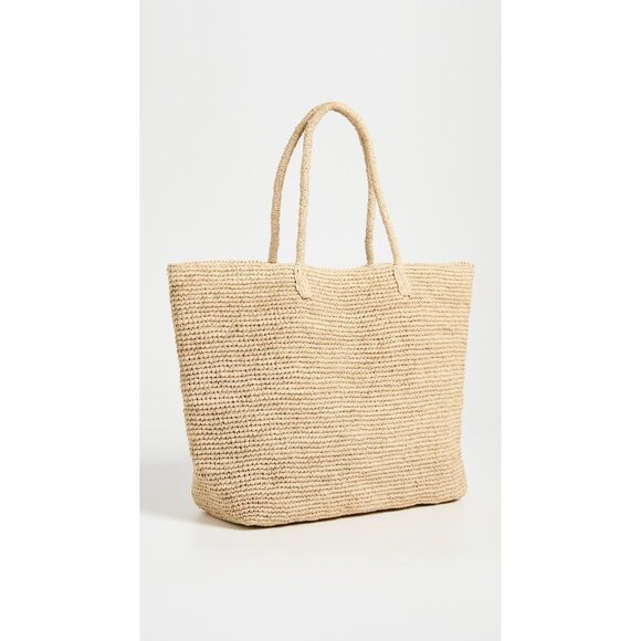 Hat Attack Jane Tote Bag in Natural New Womens Srtraw Handbag Purse - Picture 1 of 14